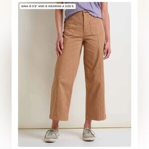 Toad&Co Women's Linden Canvas Pant 12